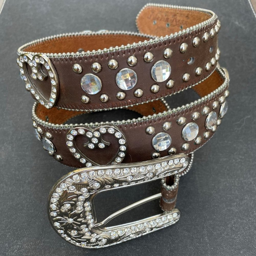 Blazin Roxx Leather Belt
